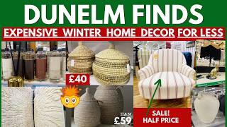 Dunelm Winter Finds | Luxury Look For Less | Shop With Me