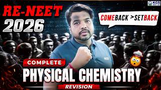 RE-NEET 2026 | Complete Physical Chemistry | Your COMEBACK Starts NOW💪🏻| Live Revision🔴| By VD Sir