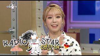 [RADIO STAR] 라디오스타 - AOA Choa's Yanoshiho voice mimicry 초아, '야노시호' 완벽 모사! 20150520