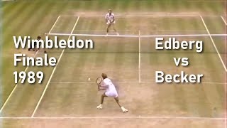 Wimbledon Finale 1989  Boris Becker - Stefan Edberg