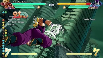DRAGON BALL FighterZ Goku assist Block string 1