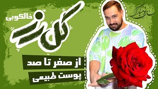 خالکوبی گل رز  از صفر تا صد     flower tutorial