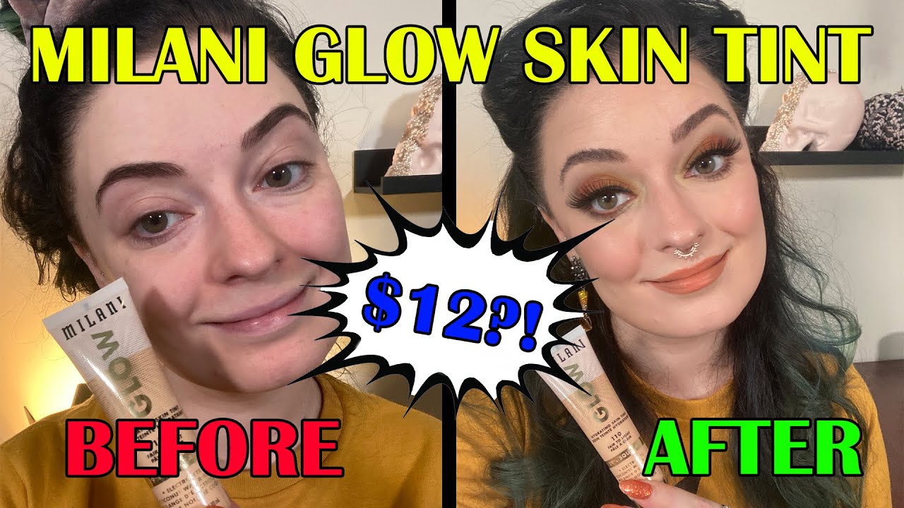 Milani Glow Hydrating Skin Tint Review and Application