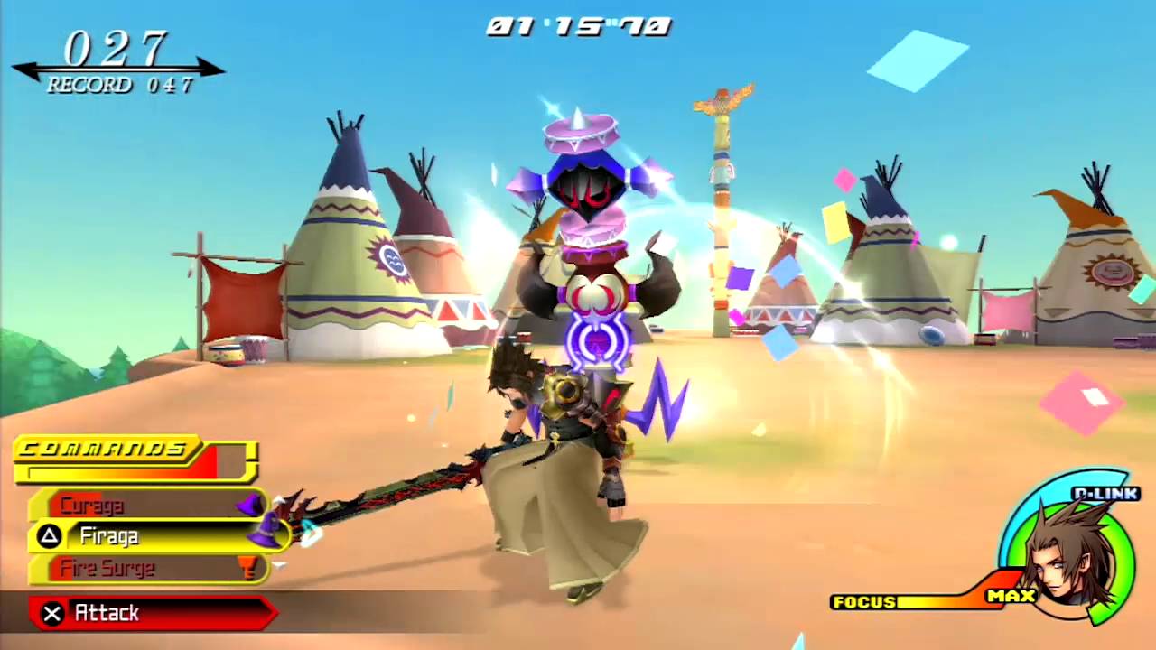 Kingdom Hearts Birth by Sleep Final Mix HD Sidequests - Terra - Unversed Mission - Element Cluster