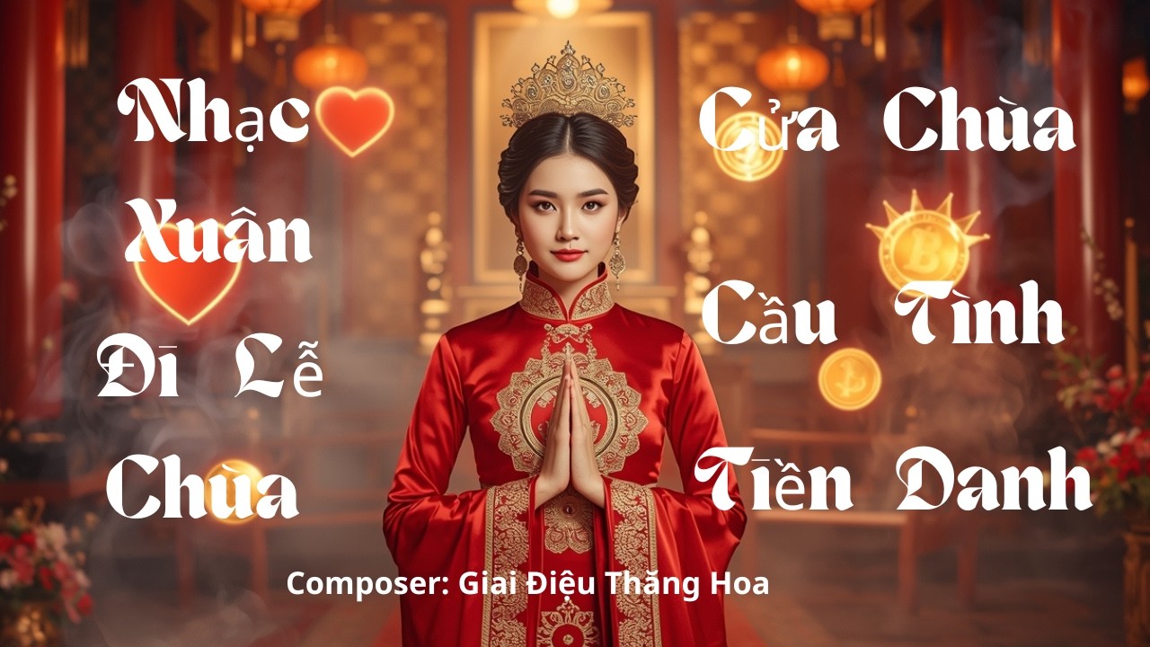 Cửa Chùa Cầu Tình Tiền Danh - Giai Điệu Thăng Hoa | Nhạc Xuân 2026 Cầu Gì Được Nấy, Vạn Sự Như Ý