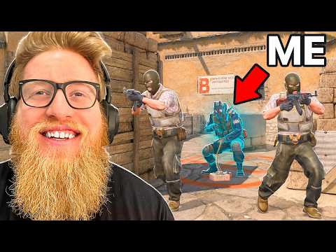 I Am Invisible In Cs2 Against 10 Streamers! | Fl0m