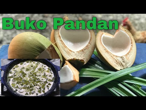 Buko Pandan Recipe Without Pandan Leaves
