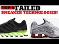Top 5 FAILED Sneaker Cushioning Technologies!
