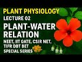 Absorption Of Water|| Soil Water|| transport in plant #NEET2026, GATE2026,JAM2026