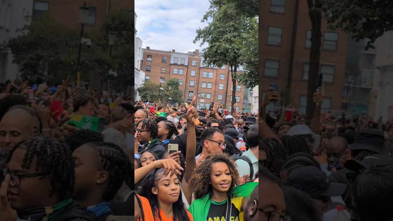 Notting Hill carnival 2025 🔥😎🥳 #nottinghillcarnival2025 #dancehall #london #dextadaps #2025