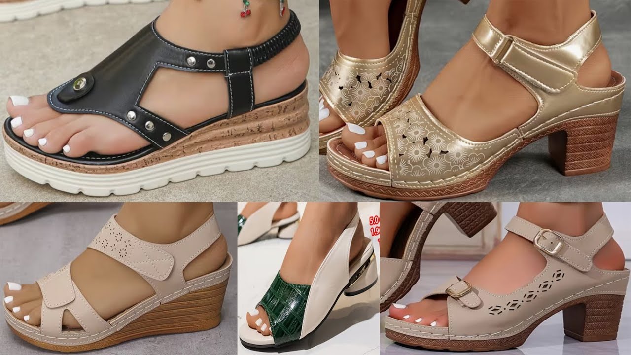 2026 Очень мягкие, удобные, модные сандалии, последние модели для повседневной носки || 
