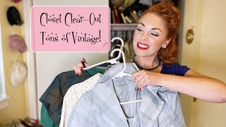 Closet Clear-out- Tons of Vintage