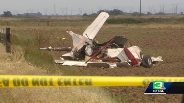 Pilots die in midair plane crash over Sutter County rice field