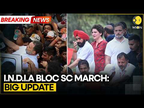 I.N.D.I.A Bloc Supreme Court March: Police Registers Two FIRs | WION Breaking
