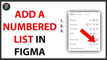 How to Add a Numbered List in Figma [QUICK GUIDE]