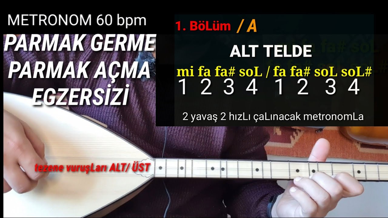 15 dakika parmak egzerzersizi 