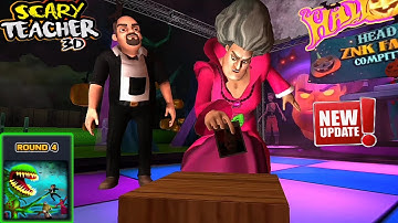 Scary Teacher 3D - Round 4 ZNK Competition | Special chapter Hauntely Halloween