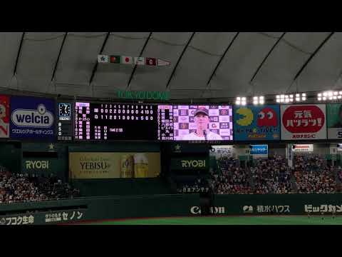 ㊗️通算400二塁打達成！坂本勇人ヒーローインタビュー