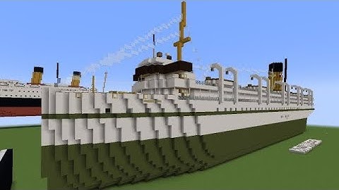 Minecraft SS Keewatin Interior Tutorial Part 1