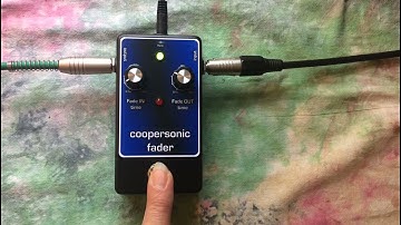 Coopersonic Fader Demo