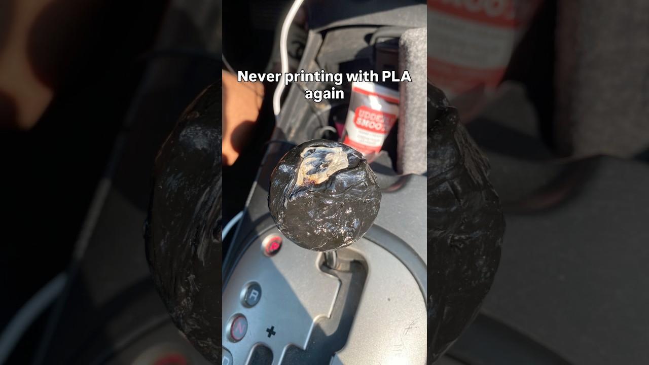 3D printed Shift Knob GONE WRONG 😱 