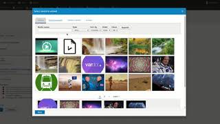 Varbase Media:  Test Gallery Embed in the page using the Entity Embed in the CKEditor