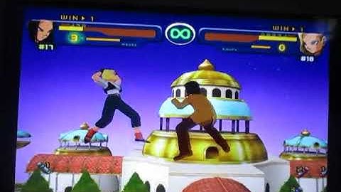 Dragon Ball Z Budokai(Gamecube)-Android 17 vs Android 18 II