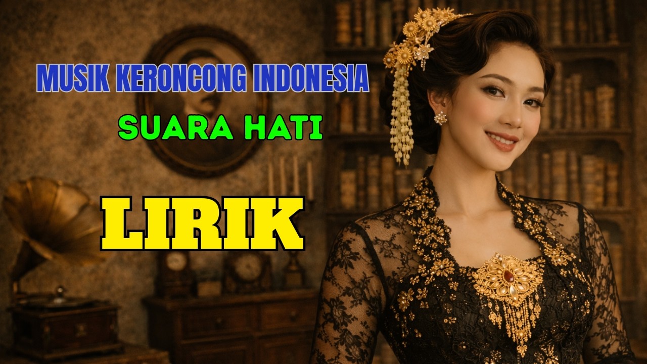 Musik Keroncong Indonesia - Suara Hati Lirik