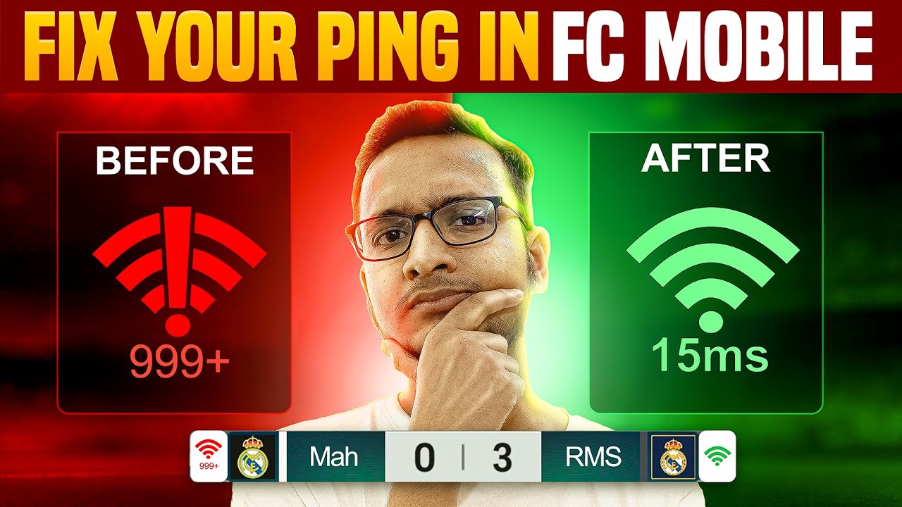 ИСПРАВЬТЕ СВОЙ ПИНГ ПРЯМО СЕЙЧАС! ⚡ Плавный геймплей H2H в FC Mobile | Полное руководство по повы...