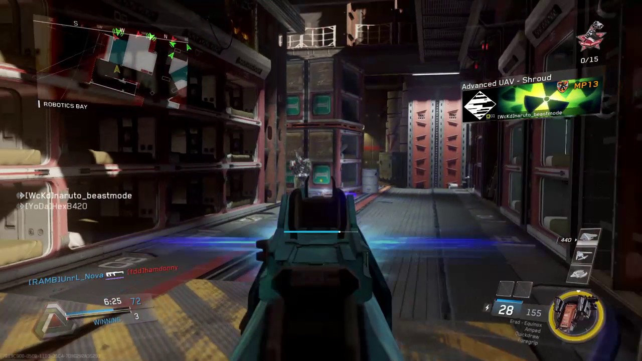 COD IW Skydock TDM 30-1 with Erad - Equinox De-Atomiser strike