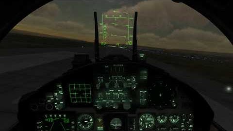 How NOT to land a F-15C