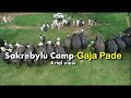 Sakrebylu Elephant Camp Drone shot