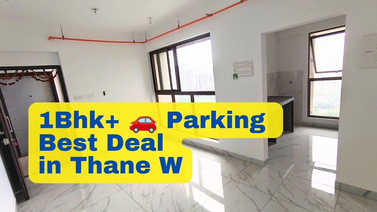 Don't miss this Ready to Move 1BHK in Raymond TenX Habitat 📍 Thane W