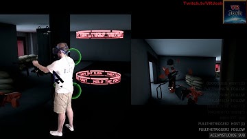 H3VR Mixed Reality with LIV Client - Suppressed Grease Gun and MGL dual wield