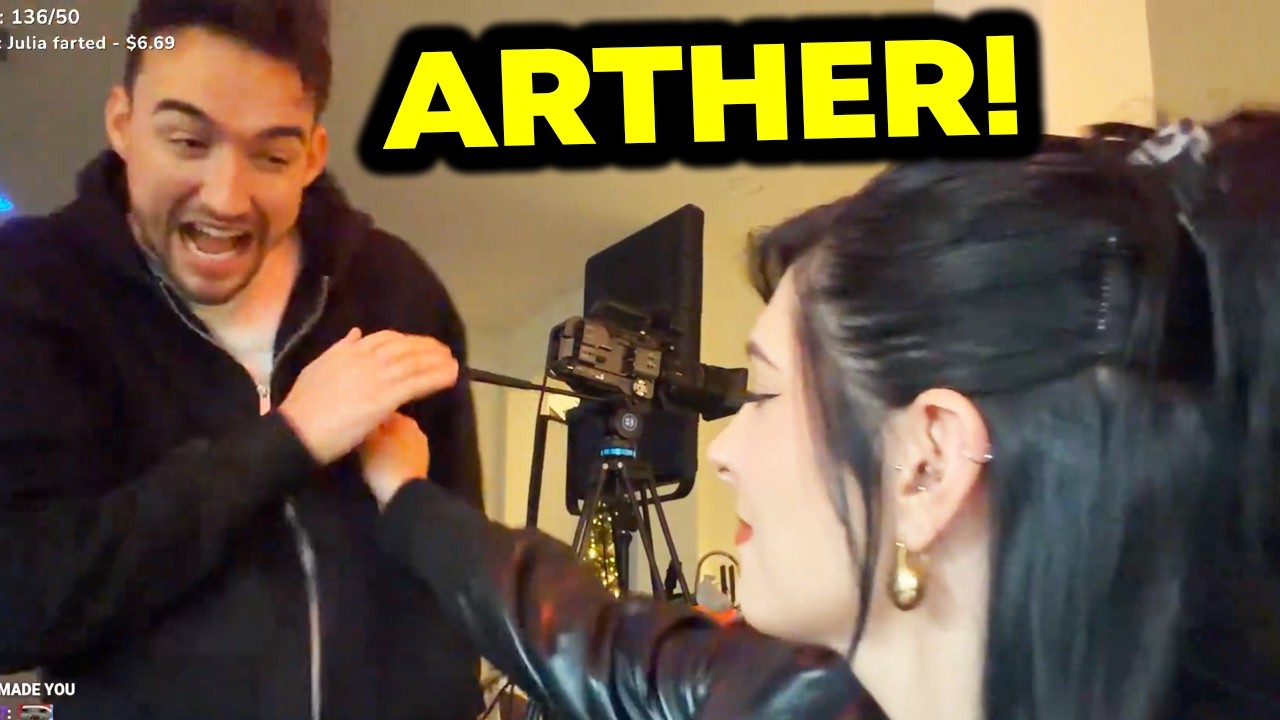 Arther Crosses The Line Trolling Julia...