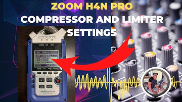 Zoom H4nPro portable recorder: Compressor and Limiter settings