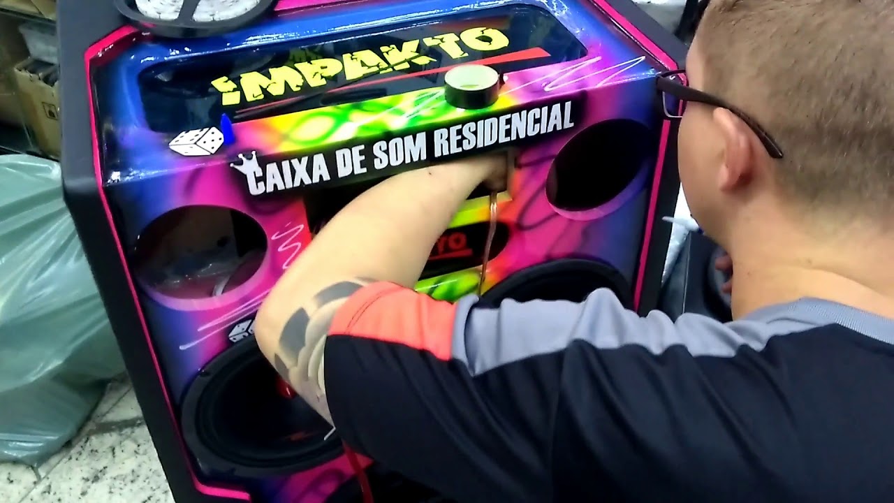 MONTAGEM DE UMA CAIXA DE SOM RESIDENCIAL - CSR