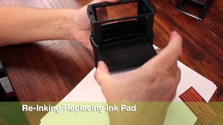 TUTORIAL : TRODAT RECTANGLE SELF-INKING STAMP