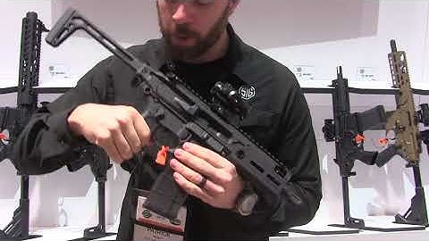 Sig Sauer MCX Rattler at 2018 SHOT Show