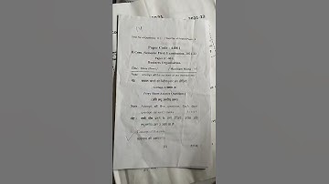 b. com 1st semester.... question paper... mjpru...