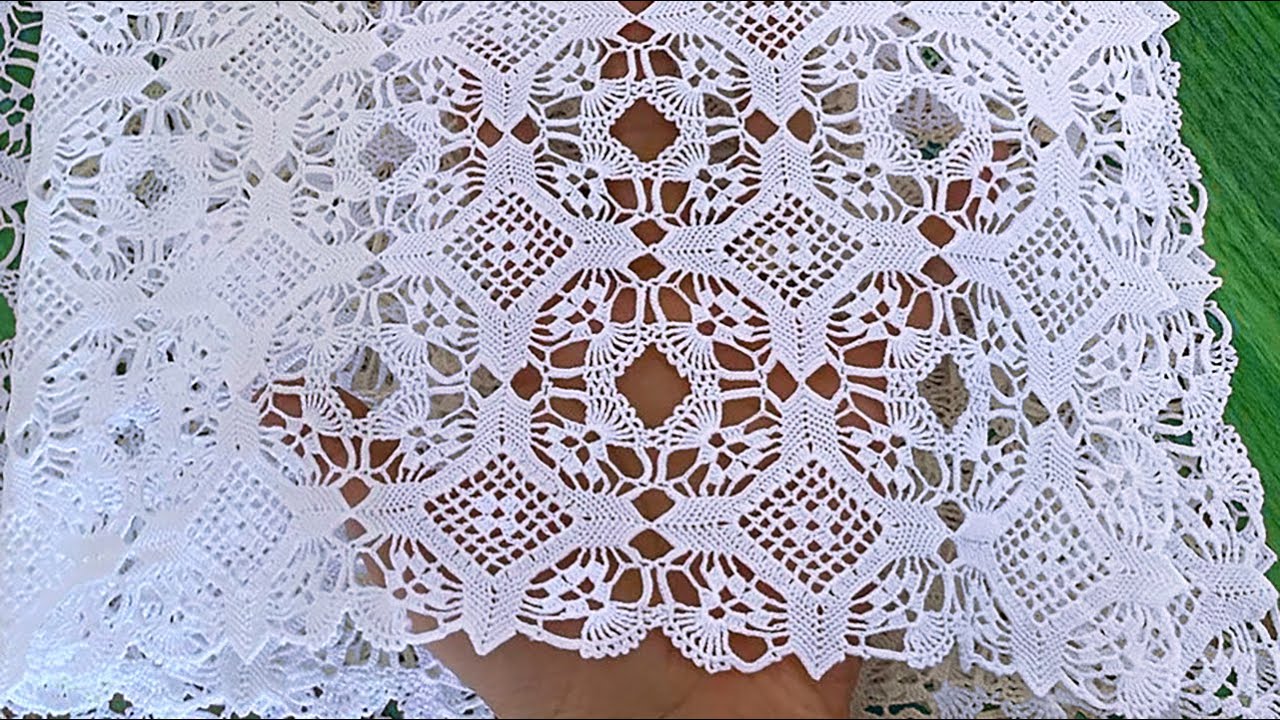 Amazing Crochet Motif Pattern But Very Easy Crochet Stitch🧶 New Lace Crochet Pattern 2024