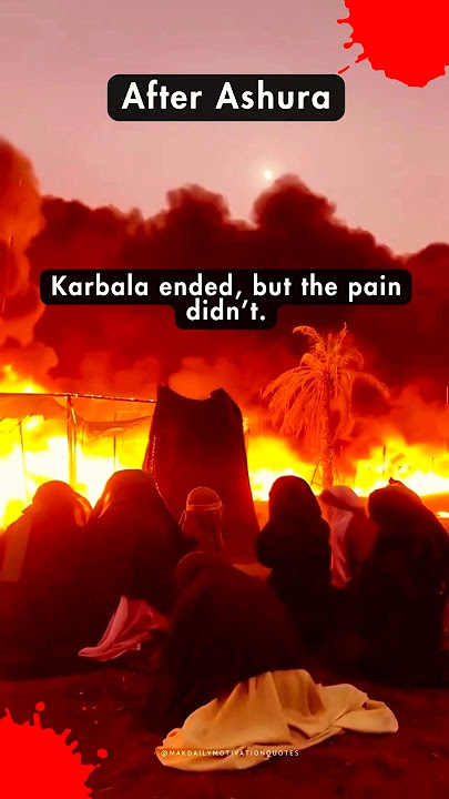 After Ashura 💔 | The Journey of Pain with Bibi Zainab SA | Karbala Never Ended #shorts #karbala
