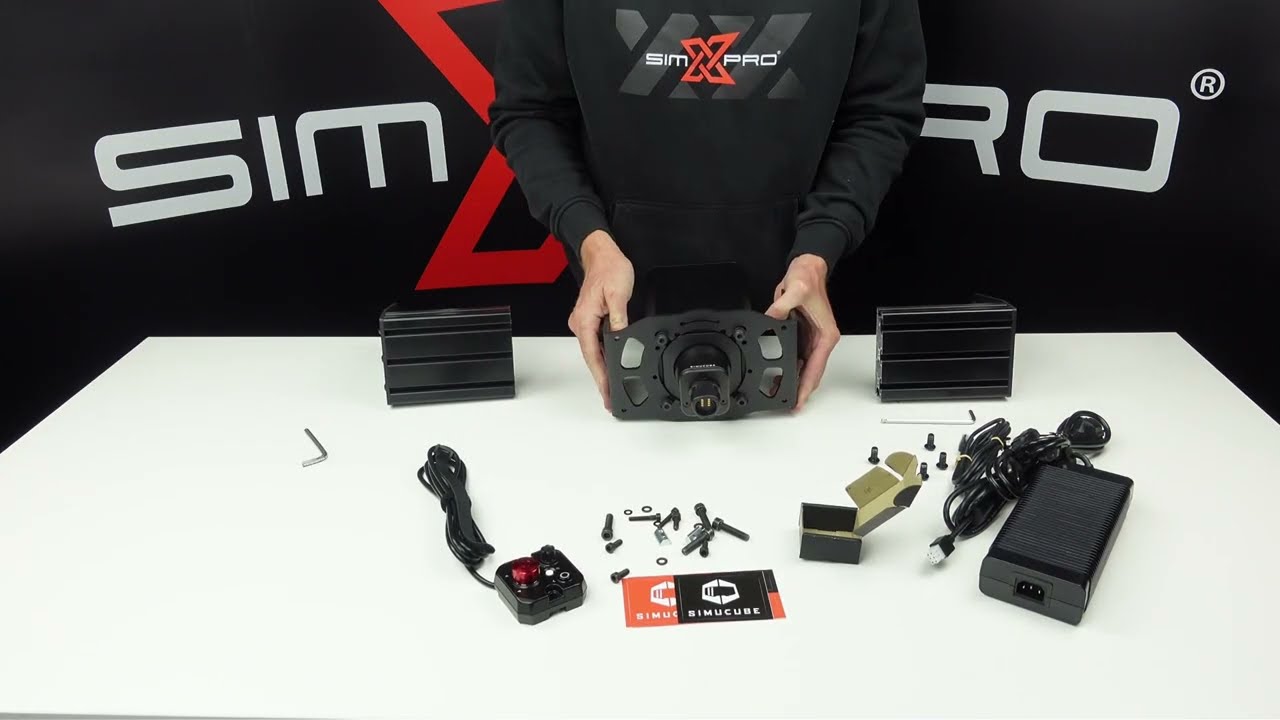 YouTube thumbnail for How to Front-Mount a Simucube 3 on a SimXPro Rig