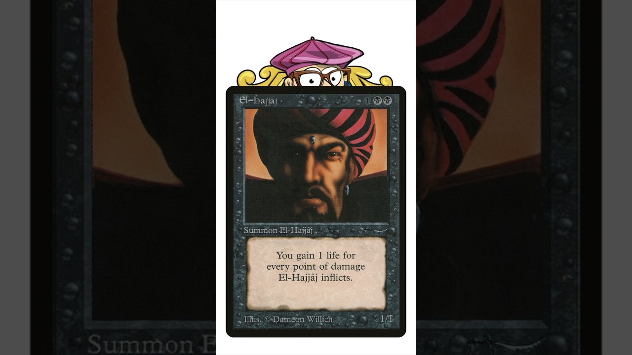 El-Hajjâj & Greed | Old School Magic the Gathering Combo #mtg
