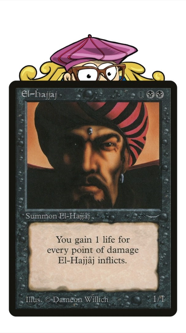 El-Hajjâj & Greed | Old School Magic the Gathering Combo #mtg