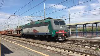 E405.017 sul MRV 57621 Civitavecchia - S. Nicola di Melfi, in transito a Torricola