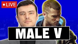 🔴Male V Voice Actor Gavin Drea talks Cyberpunk 2077, Keanu Reeves & Romance Scenes