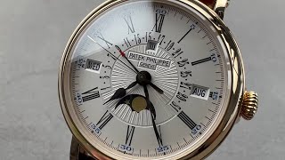 Patek Philippe 5159J Perpetual Calendar Officer's Watch 5159J-001 - Hands-On Review & Features