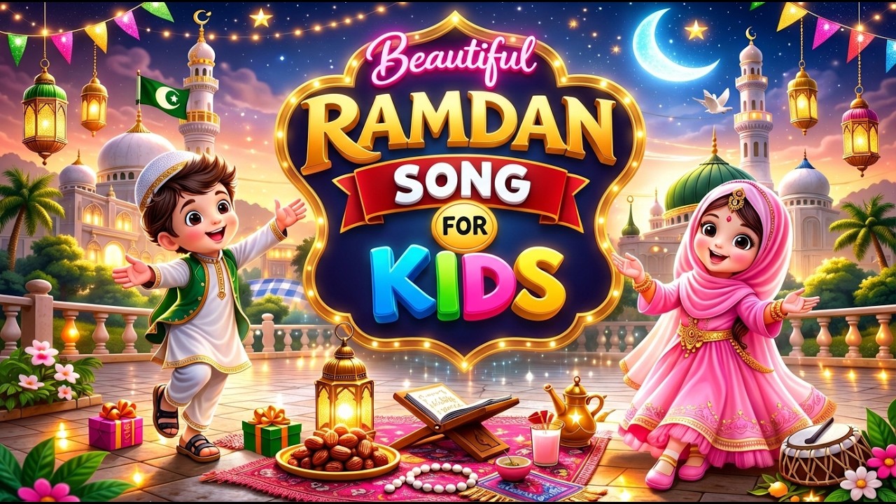 Beautiful Ramadan Song + More Islamic Songs For Kids Compilation I Nasheed #islamiccartoon
