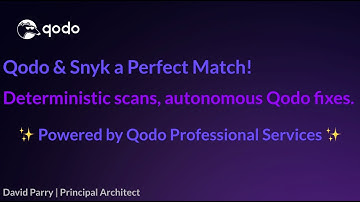 Qodo & Snyk a Perfect Match!